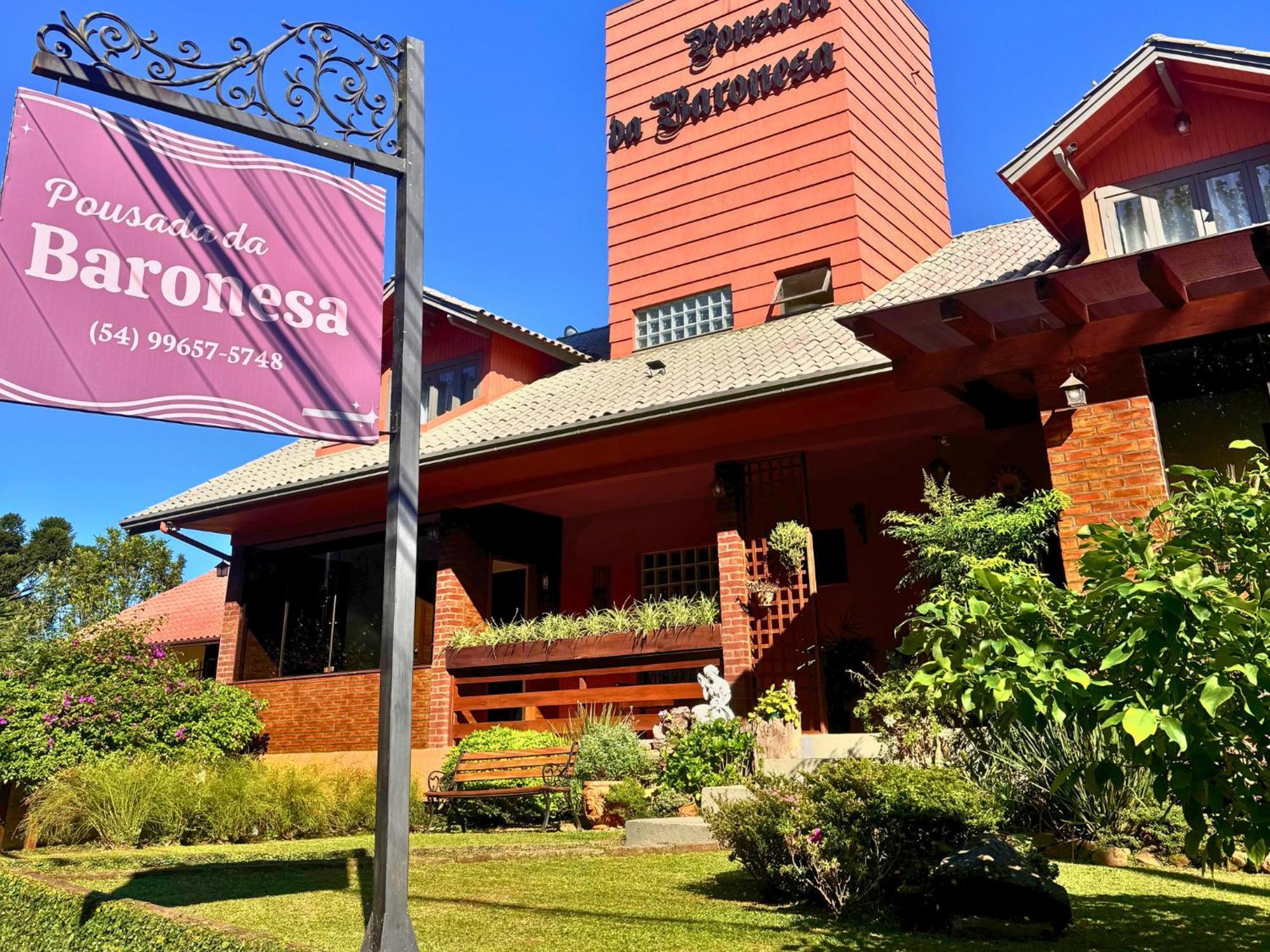 Pousada Da Baronesa Nova Petropolis Exterior photo