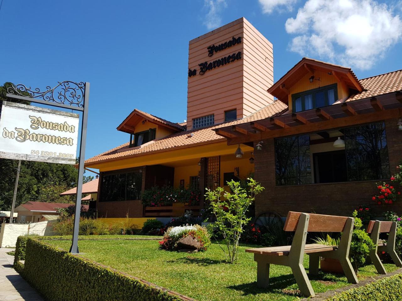 Pousada Da Baronesa Nova Petropolis Exterior photo
